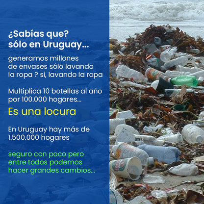 Capsulas Tuki Ecológicas ♻️ 2en1 con Jabón y Suavizante